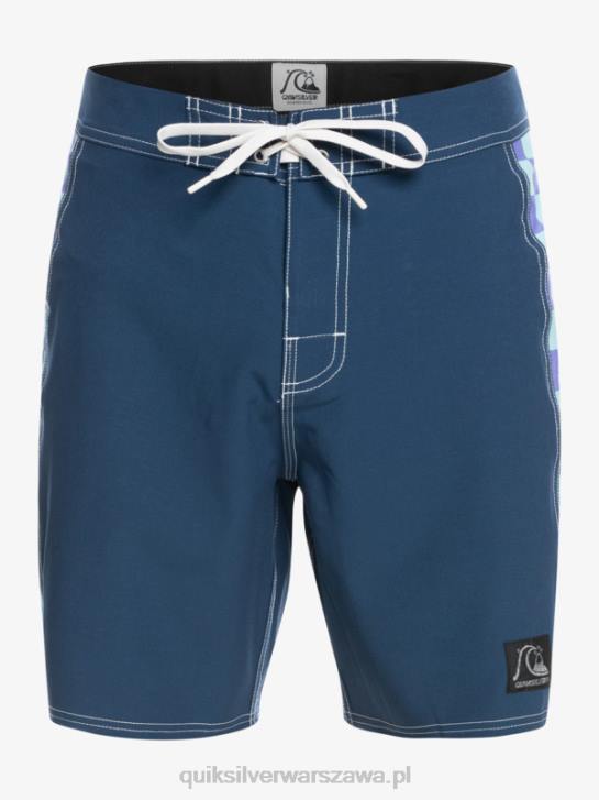 mężczyźni Quiksilver Oryginalne szorty marki Arch 18 4DBV1733 insygnia niebieskie