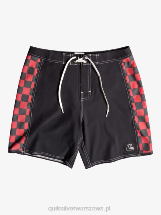 mężczyźni Quiksilver Oryginalne szorty marki Arch 18 4DBV1734 wino rubinowe