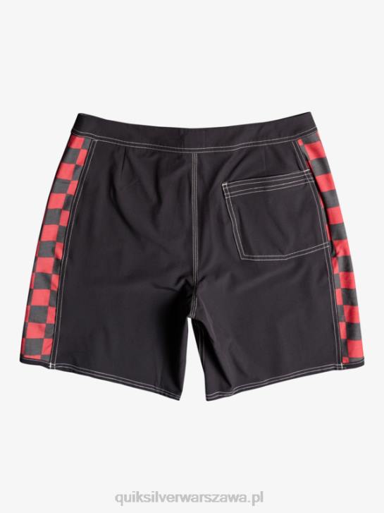 mężczyźni Quiksilver Oryginalne szorty marki Arch 18 4DBV1734 wino rubinowe