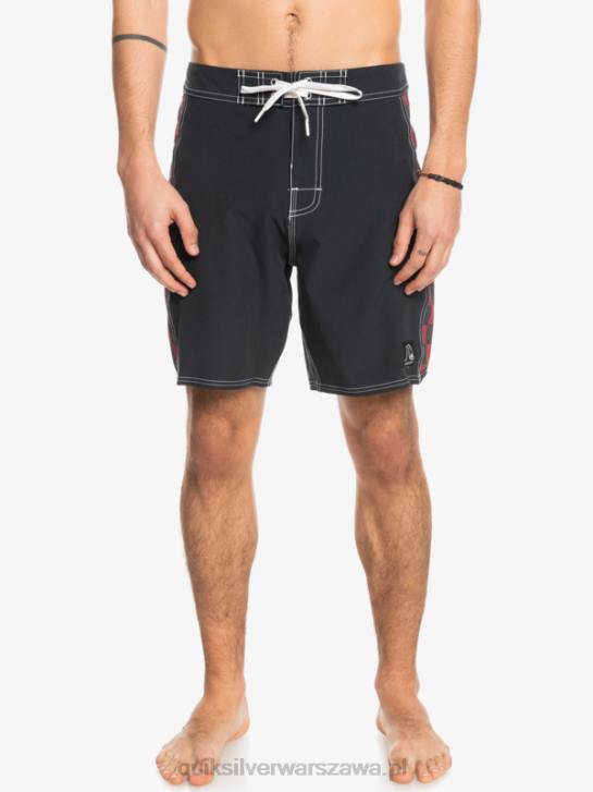 mężczyźni Quiksilver Oryginalne szorty marki Arch 18 4DBV1734 wino rubinowe