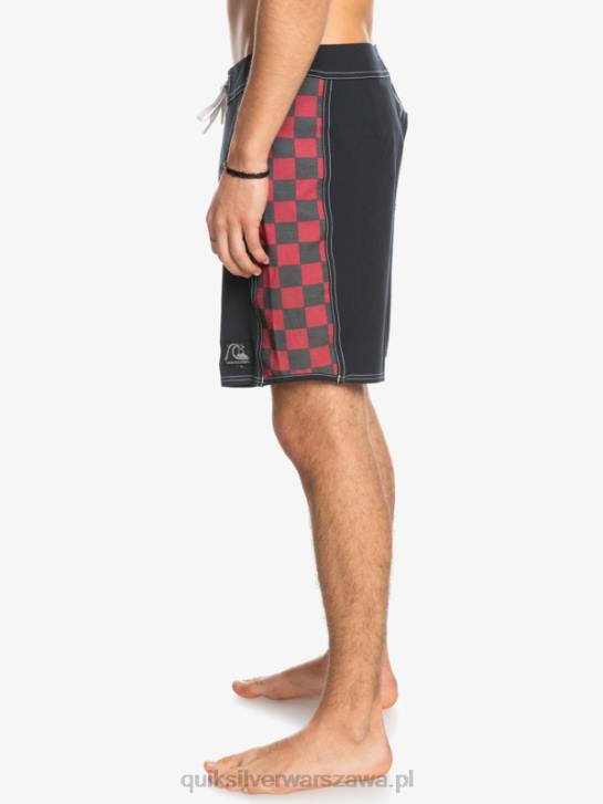 mężczyźni Quiksilver Oryginalne szorty marki Arch 18 4DBV1734 wino rubinowe
