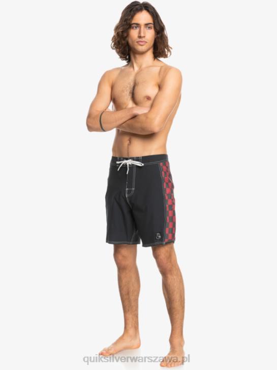 mężczyźni Quiksilver Oryginalne szorty marki Arch 18 4DBV1734 wino rubinowe