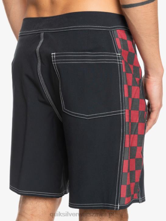 mężczyźni Quiksilver Oryginalne szorty marki Arch 18 4DBV1734 wino rubinowe