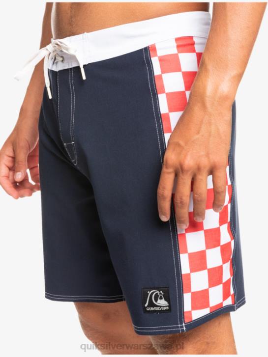 mężczyźni Quiksilver Oryginalne szorty marki Arch 18 4DBV1736 granatowa marynarka