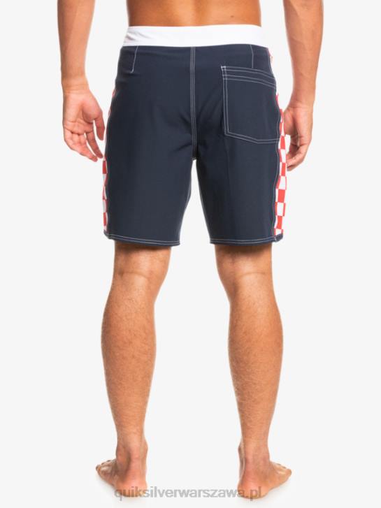 mężczyźni Quiksilver Oryginalne szorty marki Arch 18 4DBV1736 granatowa marynarka