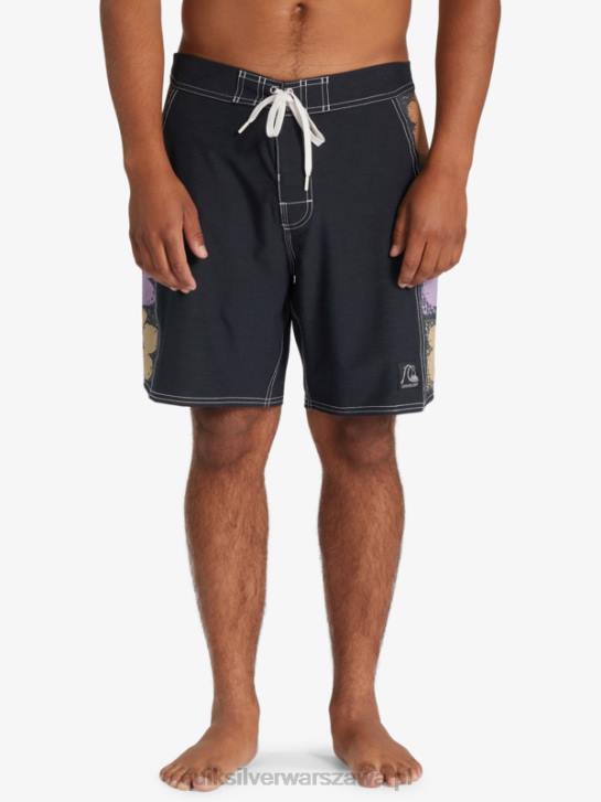 mężczyźni Quiksilver Oryginalne szorty marki Arch 18 4DBV1737 czarny
