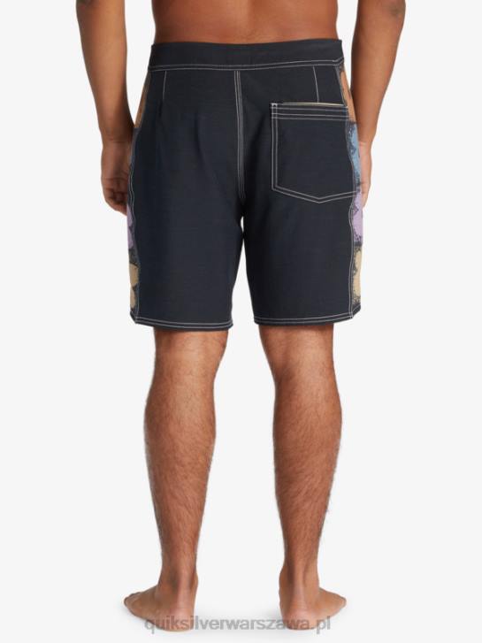 mężczyźni Quiksilver Oryginalne szorty marki Arch 18 4DBV1737 czarny