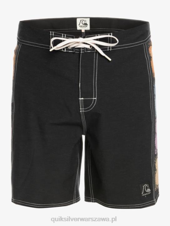 mężczyźni Quiksilver Oryginalne szorty marki Arch 18 4DBV1737 czarny