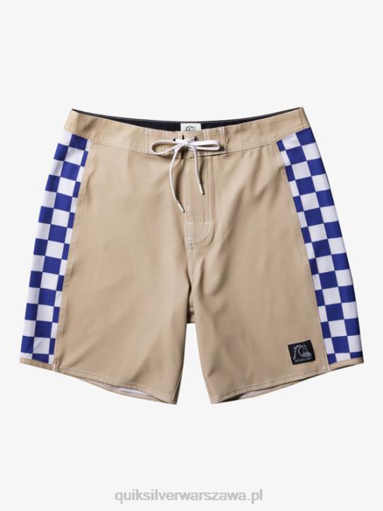 mężczyźni Quiksilver Oryginalne szorty marki Arch 18 4DBV173 oliwkowy szary