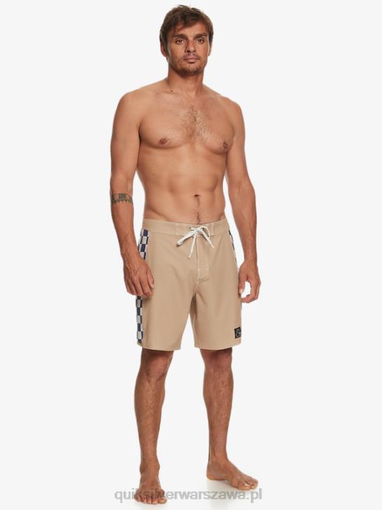 mężczyźni Quiksilver Oryginalne szorty marki Arch 18 4DBV173 oliwkowy szary