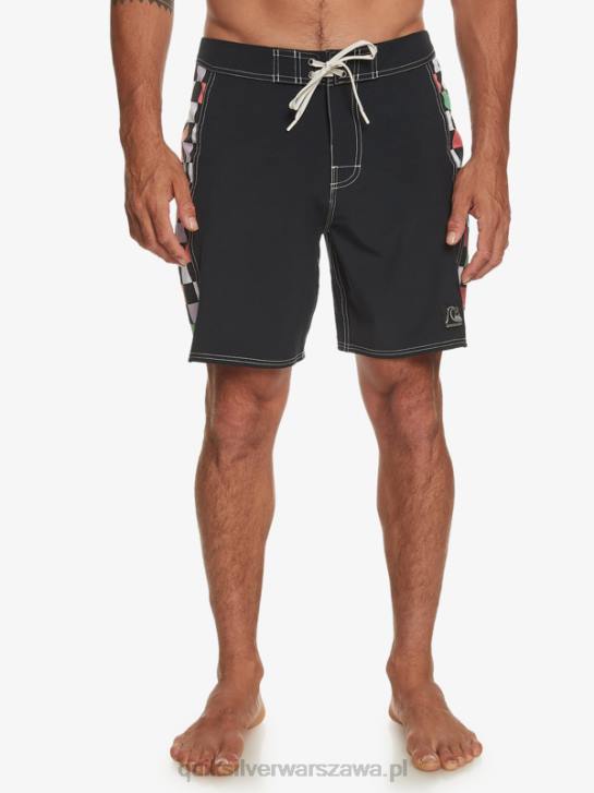 mężczyźni Quiksilver Oryginalne szorty marki Arch 18 4DBV174 czarny