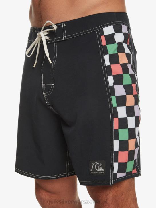 mężczyźni Quiksilver Oryginalne szorty marki Arch 18 4DBV174 czarny