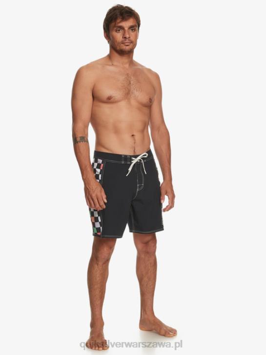 mężczyźni Quiksilver Oryginalne szorty marki Arch 18 4DBV174 czarny