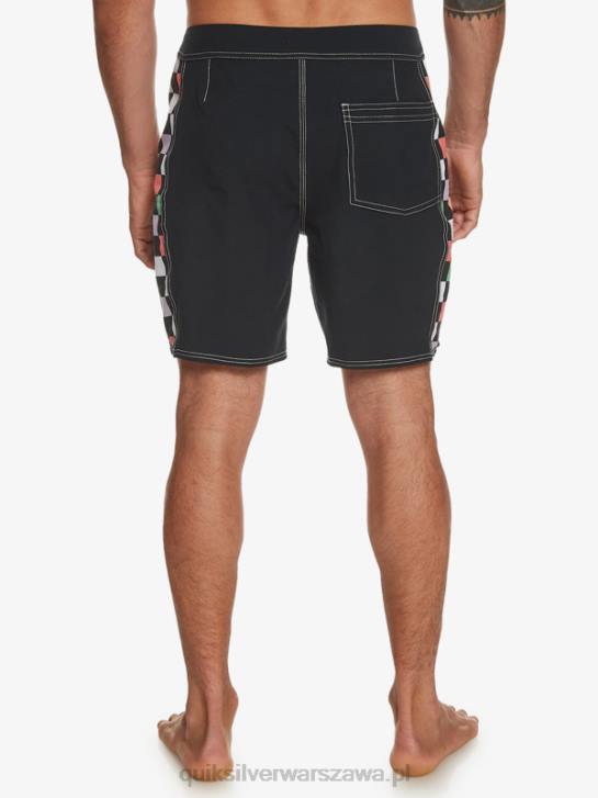 mężczyźni Quiksilver Oryginalne szorty marki Arch 18 4DBV174 czarny