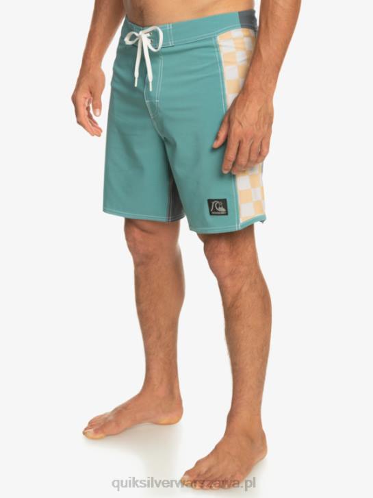 mężczyźni Quiksilver Oryginalne szorty marki Arch 18 4DBV177 bretoński niebieski