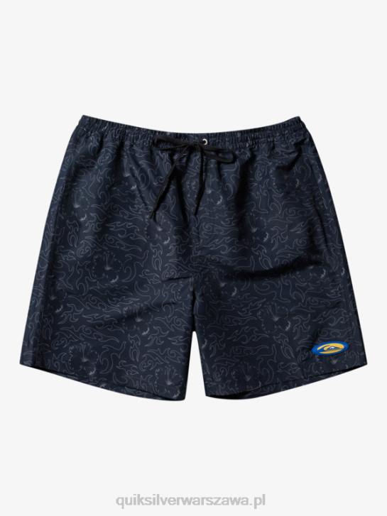 mężczyźni Quiksilver Saturn 18 salw 4DBV583 czarny