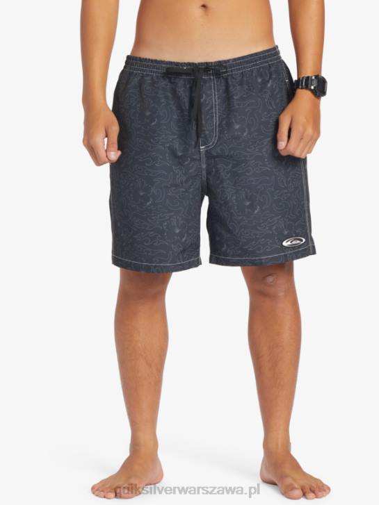 mężczyźni Quiksilver Saturn 18 salw 4DBV583 czarny