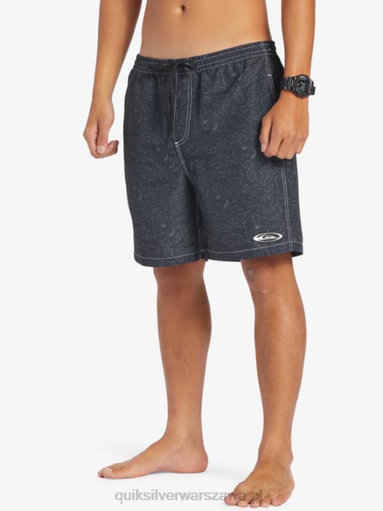 mężczyźni Quiksilver Saturn 18 salw 4DBV583 czarny