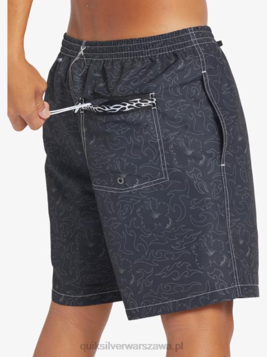 mężczyźni Quiksilver Saturn 18 salw 4DBV583 czarny