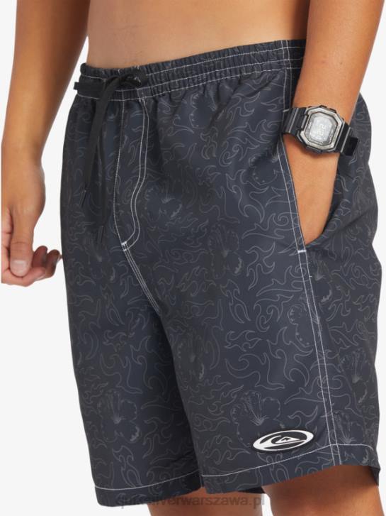 mężczyźni Quiksilver Saturn 18 salw 4DBV583 czarny