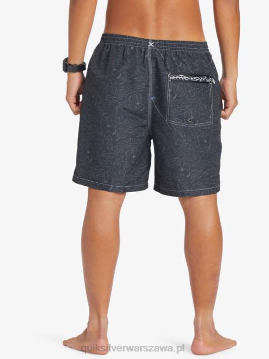 mężczyźni Quiksilver Saturn 18 salw 4DBV583 czarny