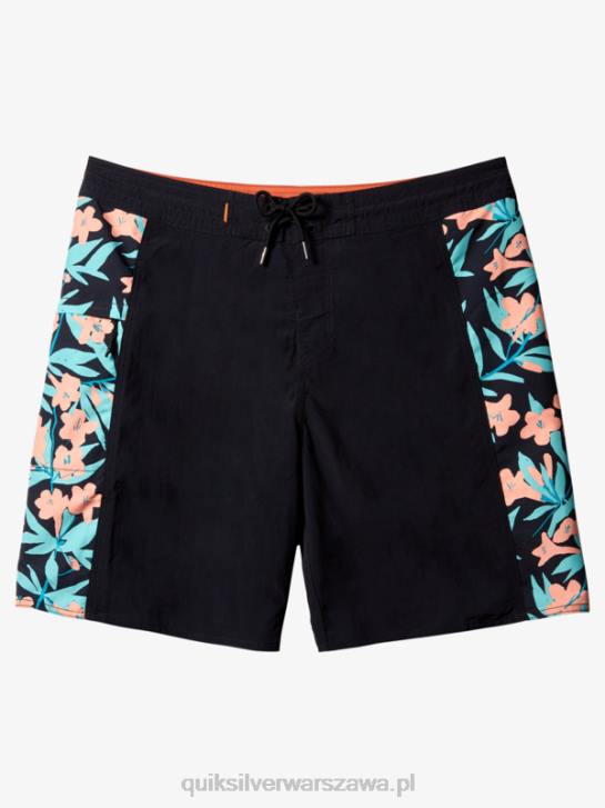 mężczyźni Quiksilver Spodenki na deskę Waterman Cliffside Solid 19 4DBV415 czarny