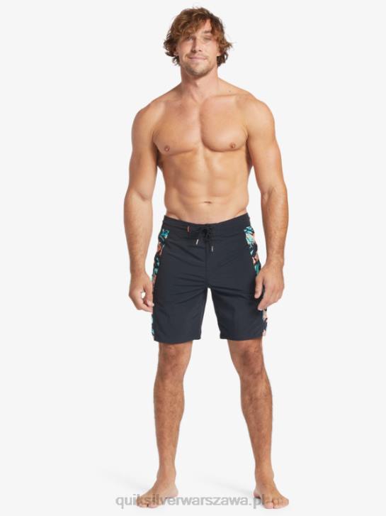 mężczyźni Quiksilver Spodenki na deskę Waterman Cliffside Solid 19 4DBV415 czarny