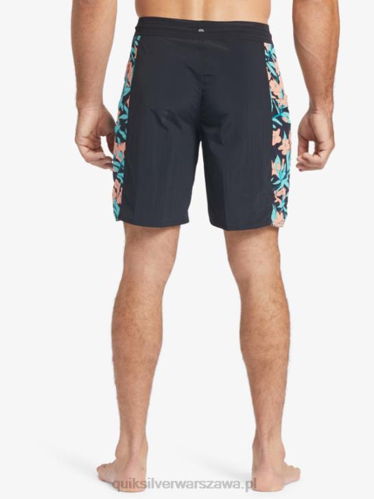 mężczyźni Quiksilver Spodenki na deskę Waterman Cliffside Solid 19 4DBV415 czarny