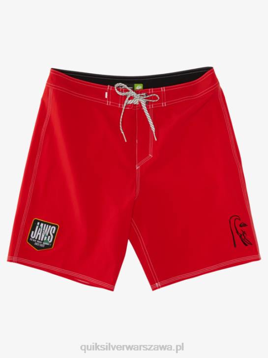 mężczyźni Quiksilver Szczęki surfsilk 19 Boardshorty 4DBV1125 czerwone ryzyko