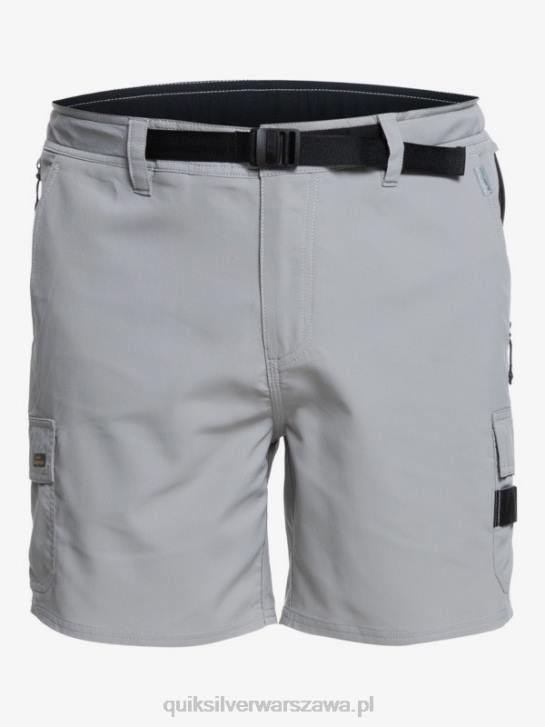 mężczyźni Quiksilver Waterman Azimuth Amphibian 18 szorty 4DBV789 wieża szara