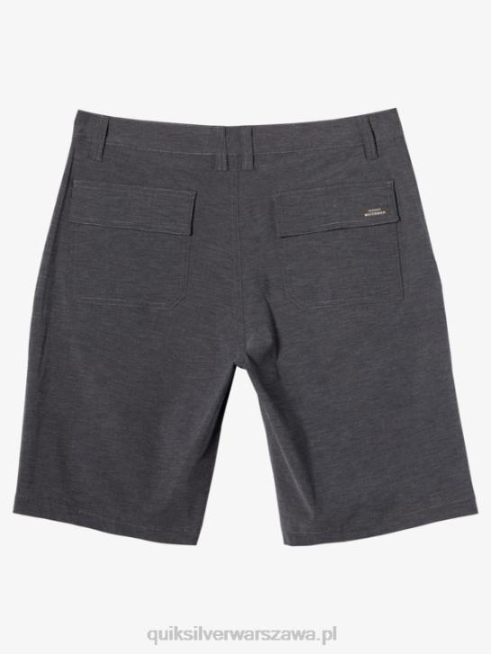 mężczyźni Quiksilver Waterman Backwater 20 Amphibian Boardshorty 4DBV774 czarny