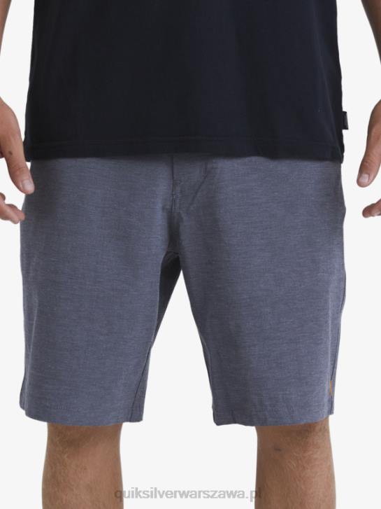 mężczyźni Quiksilver Waterman Backwater 20 Amphibian Boardshorty 4DBV774 czarny