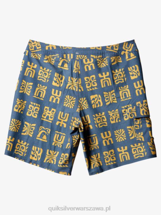 mężczyźni Quiksilver Waterman Channel Paddle 20 Boardshorty 4DBV639 chorąży niebieskie wiosło kanałowe bs