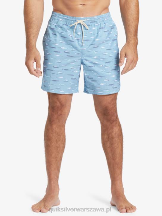 mężczyźni Quiksilver Waterman Drag tydzień 17 salwami 4DBV544 Dusk Blue Drag tydzień
