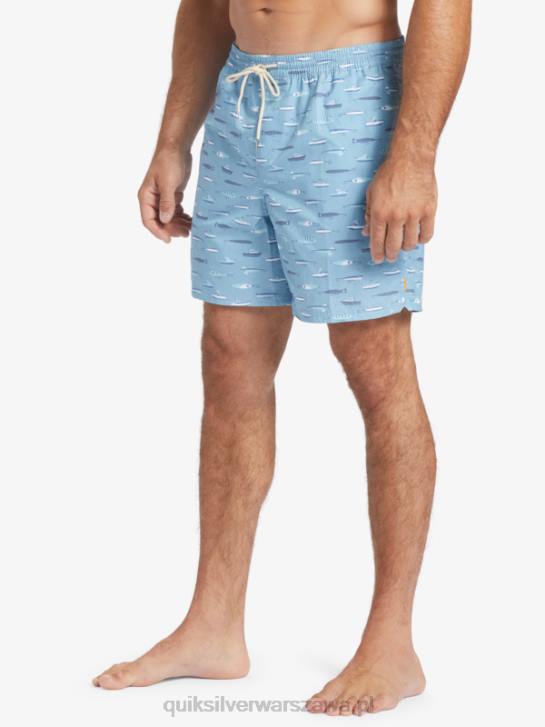 mężczyźni Quiksilver Waterman Drag tydzień 17 salwami 4DBV544 Dusk Blue Drag tydzień