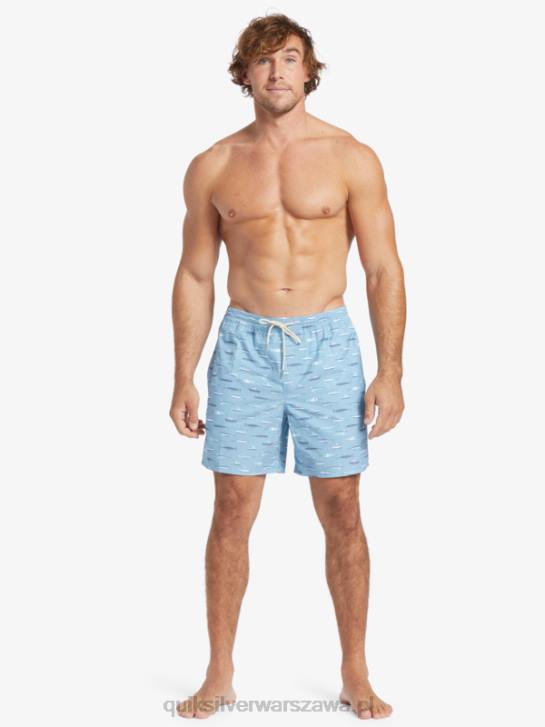 mężczyźni Quiksilver Waterman Drag tydzień 17 salwami 4DBV544 Dusk Blue Drag tydzień
