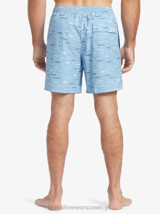mężczyźni Quiksilver Waterman Drag tydzień 17 salwami 4DBV544 Dusk Blue Drag tydzień