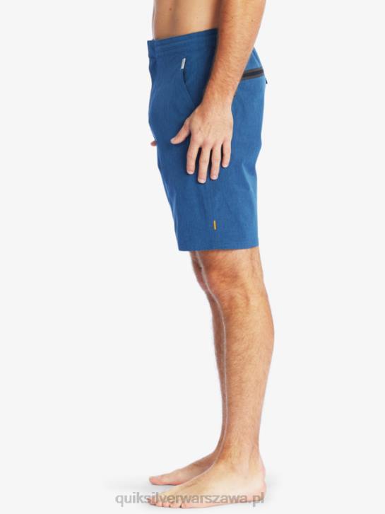 mężczyźni Quiksilver Waterman Suva 20 Amphibian Boardshorty 4DBV779 chorąży niebieski