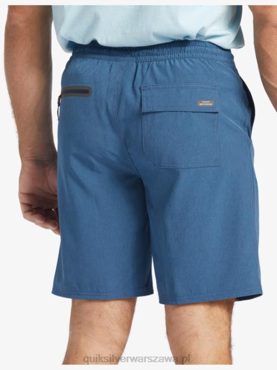 mężczyźni Quiksilver Waterman Suva 20 Amphibian Boardshorty 4DBV779 chorąży niebieski