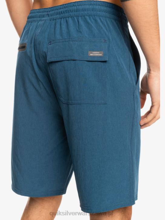 mężczyźni Quiksilver Waterman Suva 20 Amphibian Boardshorty 4DBV779 chorąży niebieski