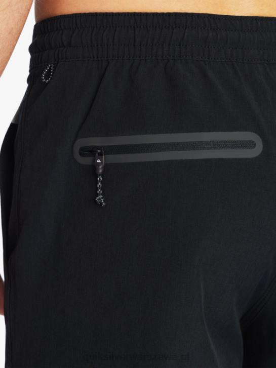 mężczyźni Quiksilver Waterman Suva 20 Amphibian Boardshorty 4DBV780 czarny