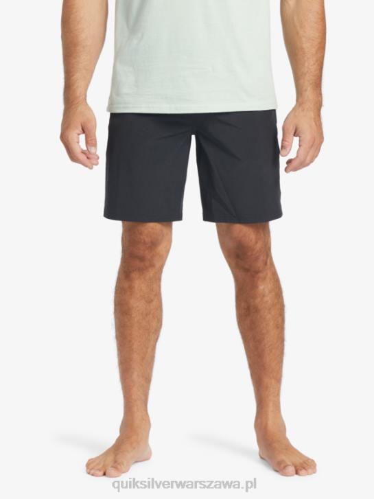 mężczyźni Quiksilver Waterman Suva 20 Amphibian Boardshorty 4DBV780 czarny