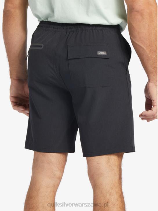 mężczyźni Quiksilver Waterman Suva 20 Amphibian Boardshorty 4DBV780 czarny