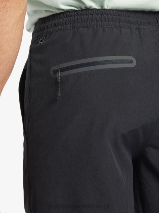 mężczyźni Quiksilver Waterman Suva 20 Amphibian Boardshorty 4DBV780 czarny
