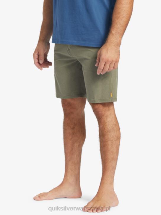mężczyźni Quiksilver Waterman Suva 20 Amphibian Boardshorty 4DBV782 zakurzona oliwka