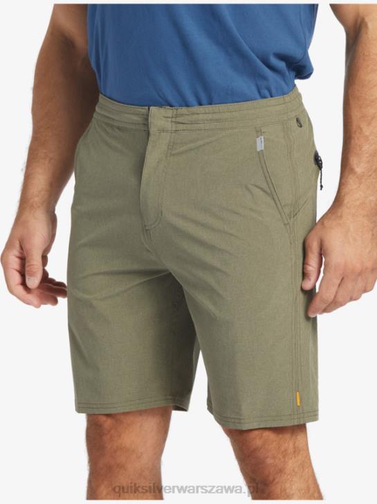 mężczyźni Quiksilver Waterman Suva 20 Amphibian Boardshorty 4DBV782 zakurzona oliwka