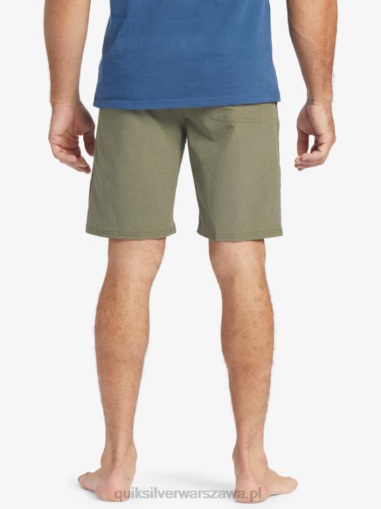 mężczyźni Quiksilver Waterman Suva 20 Amphibian Boardshorty 4DBV782 zakurzona oliwka