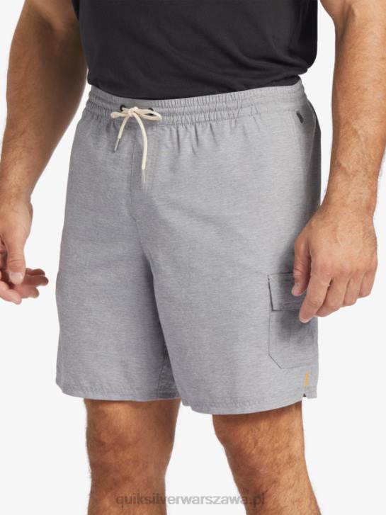 mężczyźni Quiksilver Waterman balansuje 18 salwami 4DBV909 wrzosowy szary