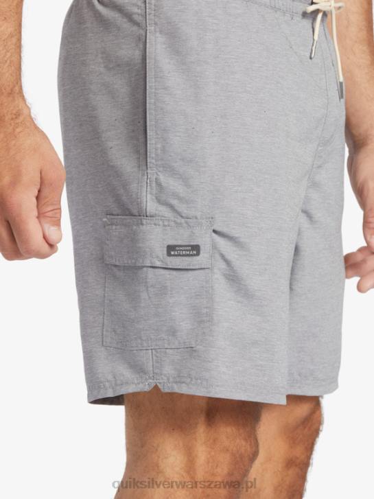 mężczyźni Quiksilver Waterman balansuje 18 salwami 4DBV909 wrzosowy szary