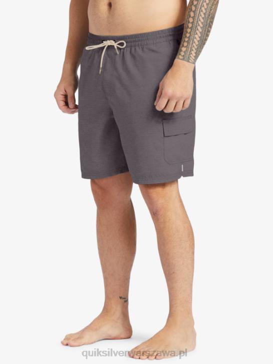 mężczyźni Quiksilver Waterman balansuje 18 salwami 4DBV910 ciemnoszary wrzos